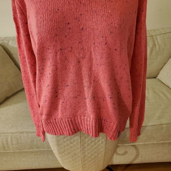 Court & Rowe Nep Flecked V-Neck Sweater - Picture 4 of 11